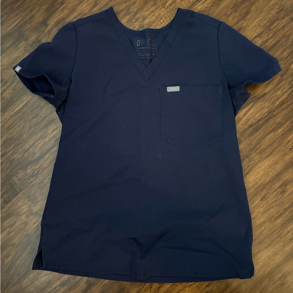 Figs Women’s XS Navy Catarina Scrub Top